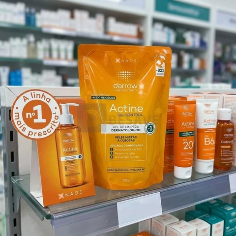 Gel de Limpeza Facial Darrow Actine Oil Control Refil 300g