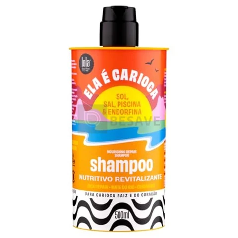Ela é Carioca Shampoo Nutritivo 500ml, Lola Cosmetics