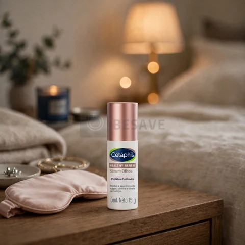 Cetaphil Healthy Renew Sérum Para Olhos com Peptídeos Purificados 15g - Suaviza Olheiras, Antirrugas