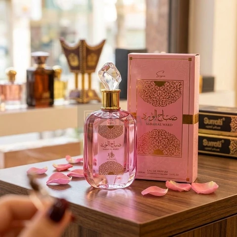 Perfume Árabe Sabah Al Ward Sugar Eau De Parfum 100 Ml