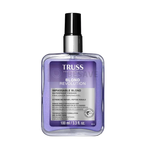Truss Blond Revolution Impassable | Finalizador Impermeável para Cabelos Loiros | 100ml