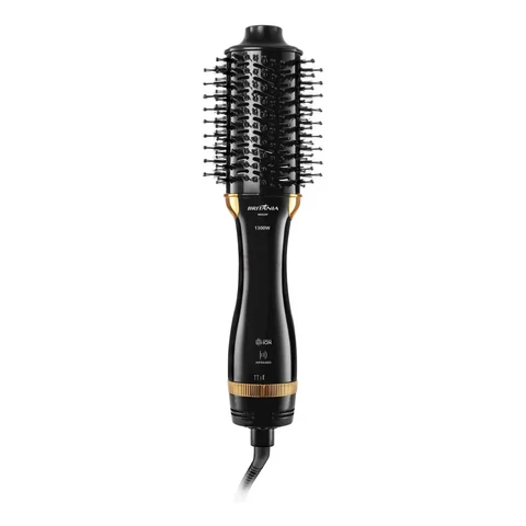 Escova Secadora Britânia Nanocerâmica 1300W Infrared BES24P Bivolt