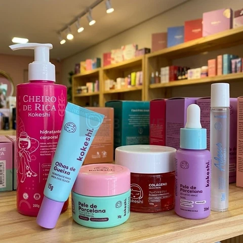 Kit Skincare Rejuvenescimento Completo Kokeshi