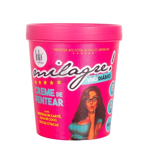 Milagre Creme para Pentear 450g, Lola Cosmetics