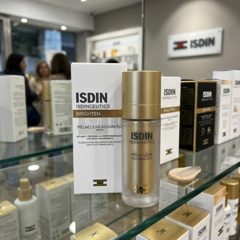 ISDIN Sérum Facial Clareador Anti-Idade Isdinceutics Melaclear Advanced - 30ml