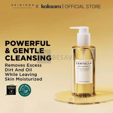[OFFICIAL] SKIN1004 madagascar centella light cleansing oil 30ml/200ml