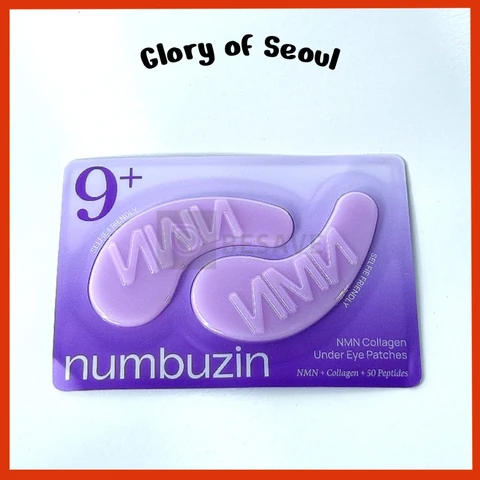 [NEW] NUMBUZIN No.9 NAD+ Collagen Under Eye Patches 1Pair (1EA) │ NMN + Collagen + 50 Peptides