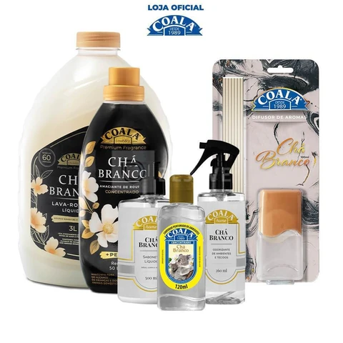 Kit Coala Completo Chá Branco