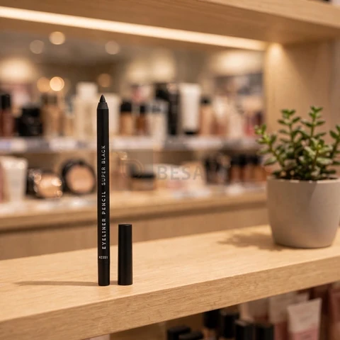 Océane-Lápis para Olhos Preto - Eyeliner Super Black Océane Purple 1,2g