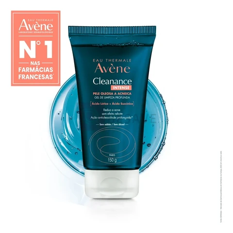 Avène Cleanance Intense Gel de Limpeza Facial Profunda 150g