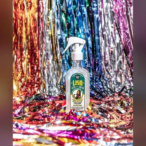 Liso Leve e Solto Spray Antifrizz 200ml, Lola Cosmetics