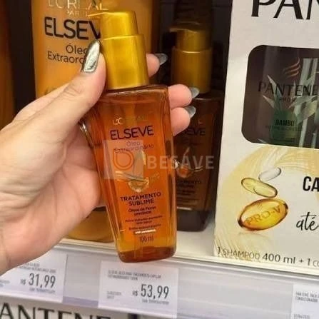L'Oréal Paris Elseve Óleo Extraordinário 100ml - Leave In Anti Frizz Protetor Térmico Tratamento Reconstrutor Para Todos Os Tipos De Cabelo