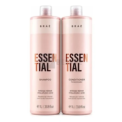 Braé Essential Shampoo E Condicionador 1l Reparação Intensa