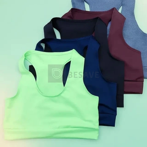 Kit 5 Top Feminino Plus Size Academia Fitness Treino Suplex