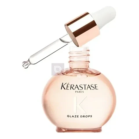 Óleo Capilar Kérastase Gloss Absolu Glaze Drops, Brilho Intenso Para Cabelos, Controle de Frizz, 45ml