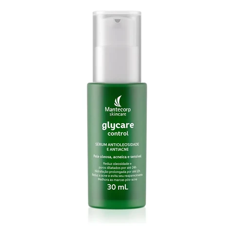Sérum Facial Antioleosidade e Antiacne Mantecorp Skincare 30ml Glycare Control