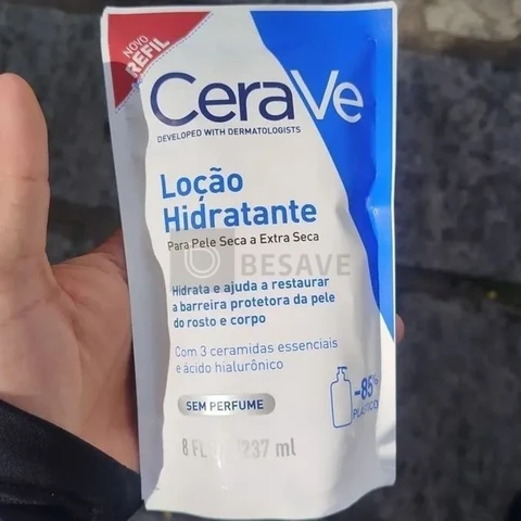 Loção Hidratante Para Pele Seca A Extra Seca Refil 237ml Cerave