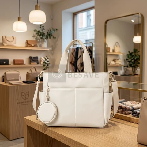 Bolsa Feminina Transversal Náilon Impermeável Trabalho