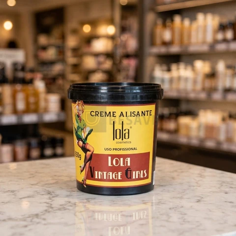 Hair Vintage Girl Creme Alisante 850g, Lola Cosmetics