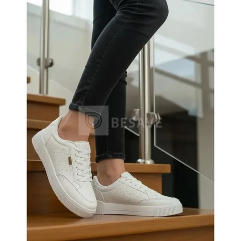 Tênis Anacapri Confortável Feminino Flatform Casual Branco