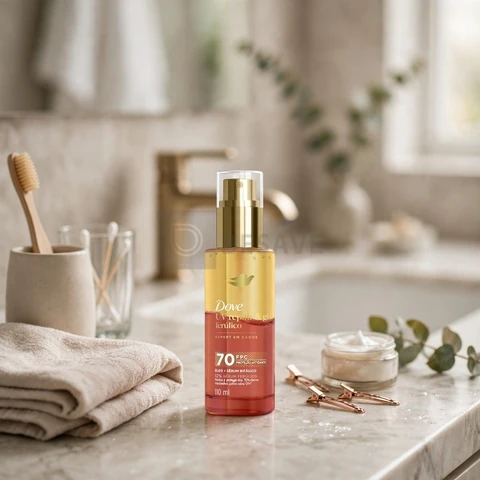 Dove Óleo e Sérum Bifásico UV Repair & Glow + Ferúlico 110ml