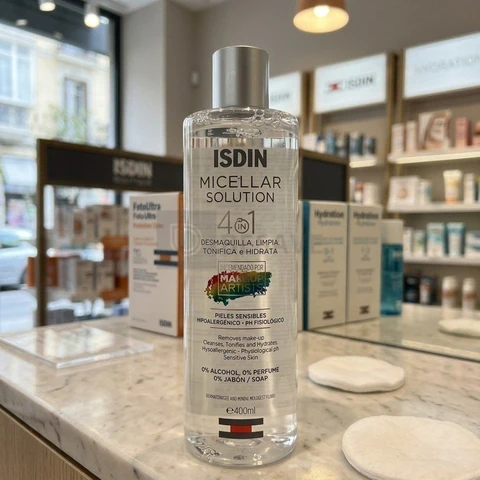 ISDIN Água Micelar 4 em 1 Micellar Solution - 400ml