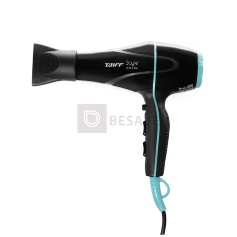 Secador Taiff Stylle 2000w 220v, Taiff, STYLE 334, PRETO, Pequeno