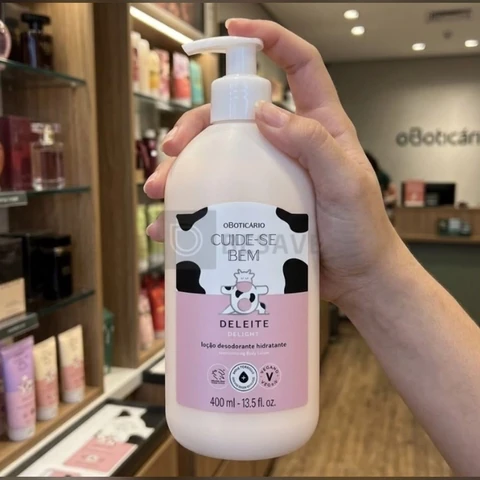O Boticário Deleite Loção Hidratante Desodorante Corporal Gourmand