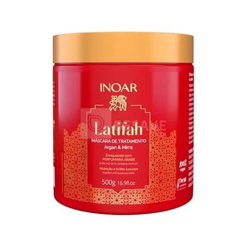 Inoar, Latifah Máscara Argan E Mirra 500g