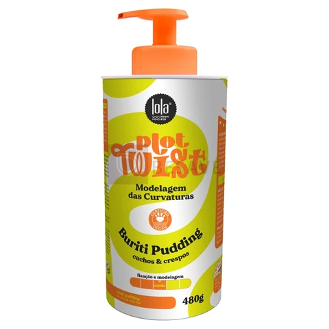 Plot Twist Buriti Pudding Modelador 480g, Lola Cosmetics