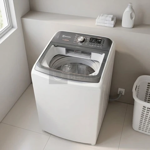 Máquina de Lavar 15kg Electrolux Premium Care com Cesto Inox, Jet&Clean e Time Control LEC15