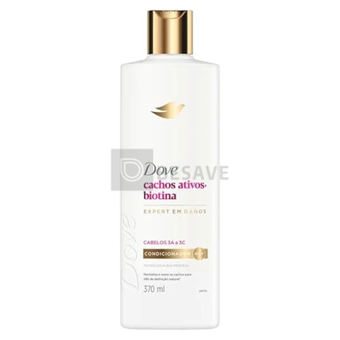 Dove Condicionador Cachos Ativos + Biotina 370ml