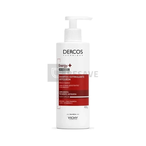 Shampoo Antiqueda Estimulante com Aminexil, Dercos Energy+ Vichy, 400g