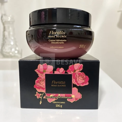 Creme Hidratante Floratta Rose Sucrée 200g O Boticário Floral
