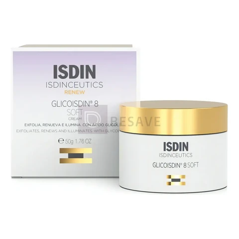 Creme Facial Ácido Glicólico Isdinceutics Glicoisdin 8 50g Todo Tipo De Pele