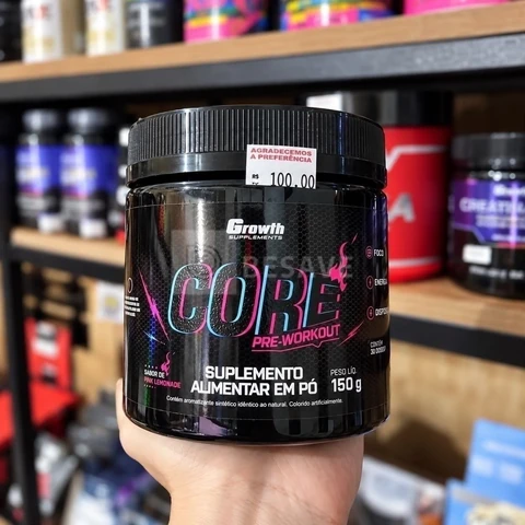 Pré Treino Core 150g Growth Supplements
