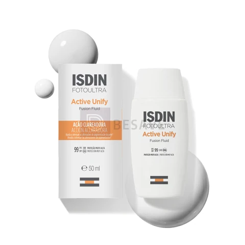 ISDIN Clareador Facial Foto Ultra Active Unify Sem Cor FPS 99-50ml