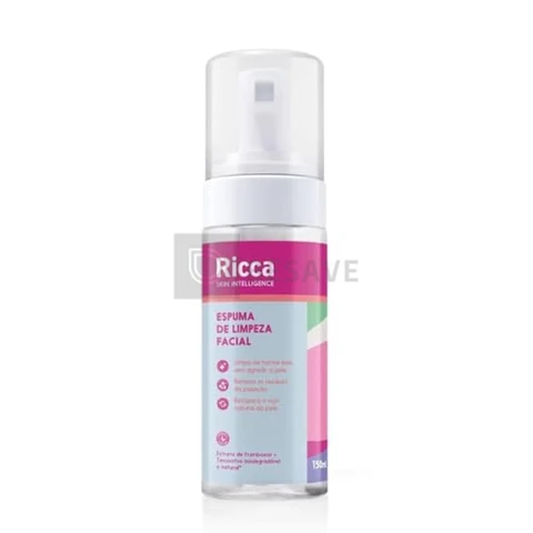Ricca Espuma de Limpeza Facial