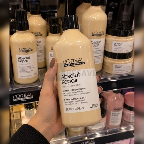 Shampoo L’Oréal Professionnel Absolut Repair Serie Expert, 1L