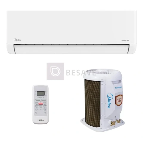 Ar Split Inverter 12000 Midea Airvolution Lite Frio 38TBVCA12M5 42EBVCA12M5