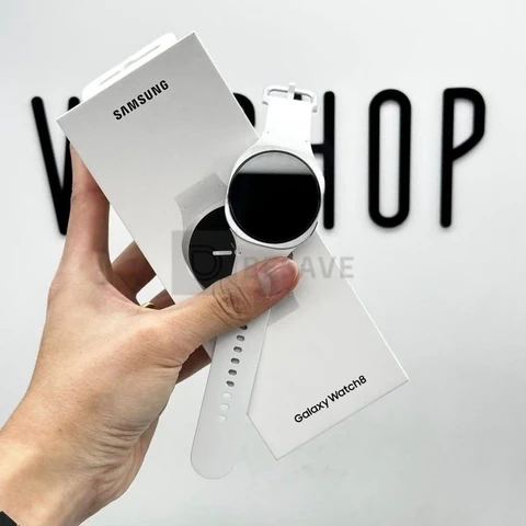 Samsung Galaxy Watch8 Smartwatch 40mm Lte, Galaxy Ai Caixa Prata Pulseira Prata Bisel Prata