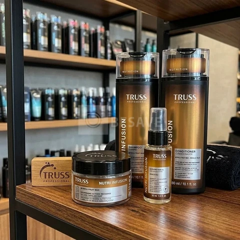 Kit Truss Nutri Infusion Shampoo Condicionador Máscara Óleo