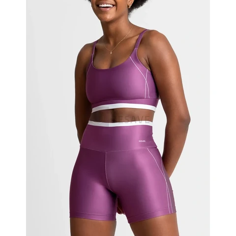 Conjunto Feminino Academia Shorts E Top Alcinha Fitness