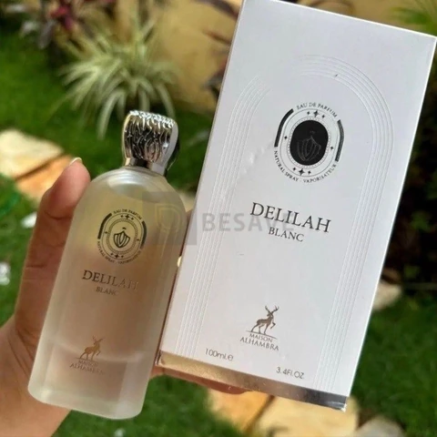 Perfume Arabe Delilah Blanc Edp 100ML Feminino Original Com NF