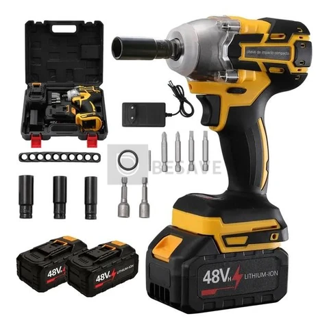 Chave De Impacto A Bateria 48v Profissional