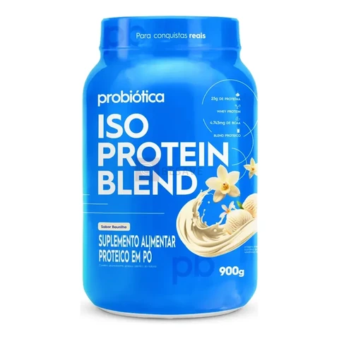 Whey protein Probiótica Iso Blend em pó sabor Baunilha x 900g