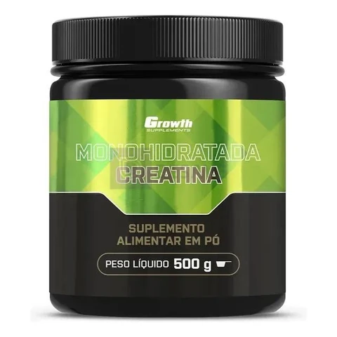 Creatina Growth Supplements Monohidratada em pó Sem sabor x 500g