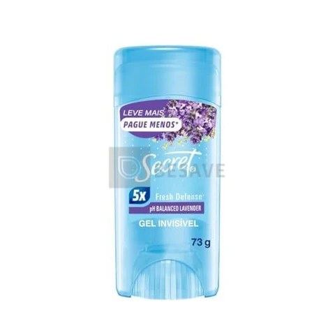 Secret Desodorante Antitranspirante em Gel Lavanda 73g