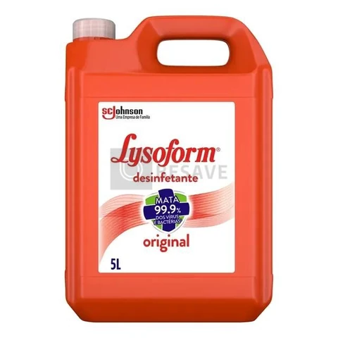 Desinfetante 5L Lysoform Líquido Original Desinfetante Casa para Limpeza Pesada