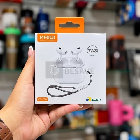 Fone Bluetooth 5.4 Sem Fio Tws Kaidi Kd780 Graves Potentes